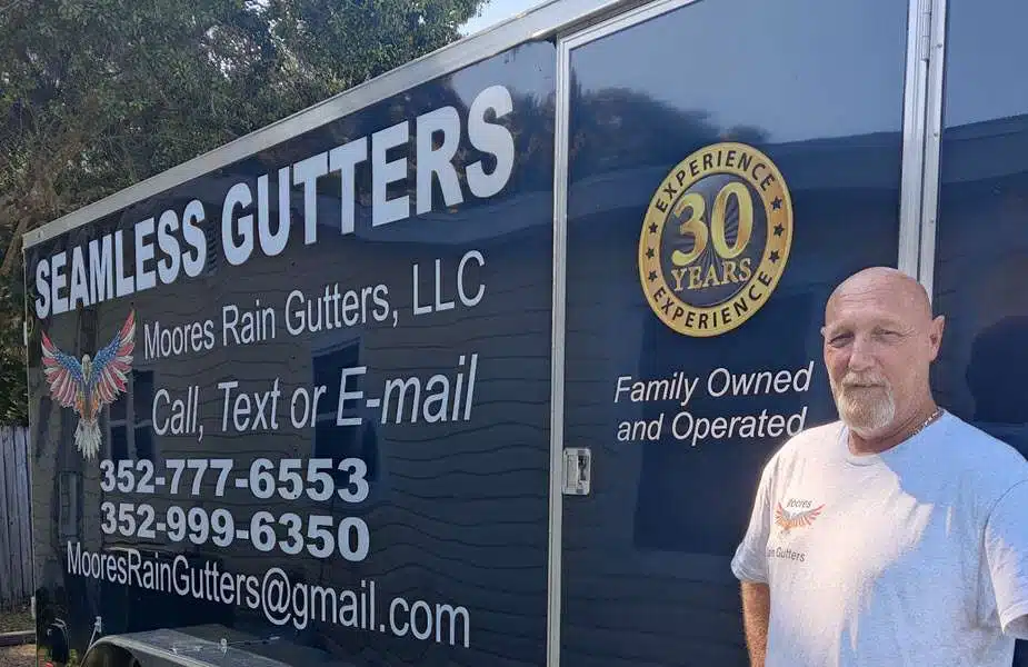 Joe Moore, Owner of Moores Rain Gutters