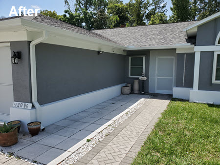 after gutter installation spring hill fl